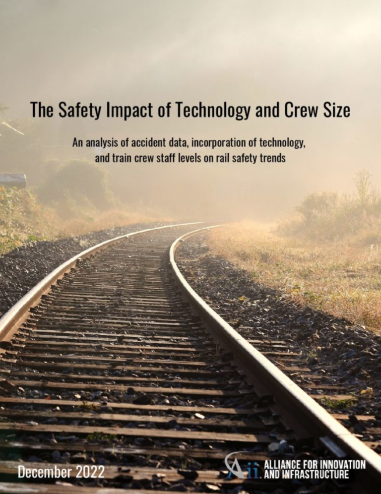 The Safety Impact of Technology and Crew Size: An Analysis of Accident Data, Incorporation of Technology, and Train Crew Staff Levels on Rail Safety Trends