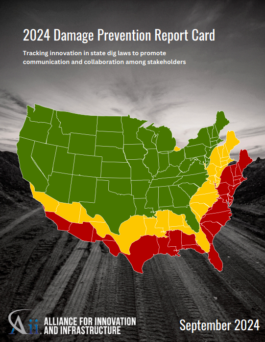 Infrastructure Think Tank Releases 50-State Damage Prevention Report Card