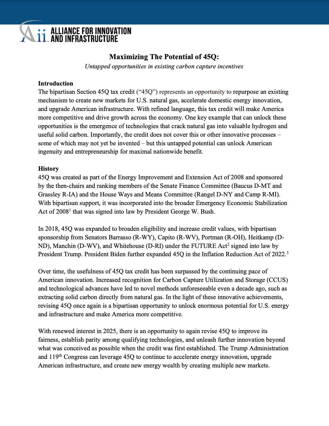 Maximizing The Potential of 45Q: Untapped opportunities in existing carbon capture incentives